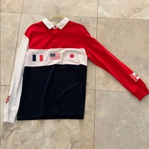 Pacsun Red Long sleeve Button Up